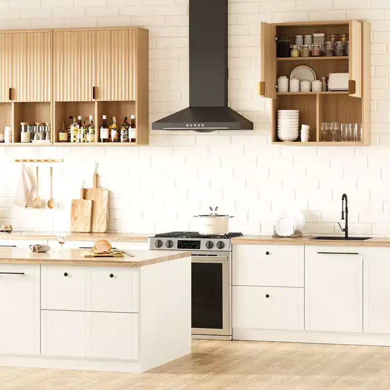 Mobiletto da Bagno a Parete, Mobiletto da Bagno con Finitura Naturale, Mobiletto Sopra WC con Ripiano Regolabile, Armadietto dei Medicinali in Legno con Cerniere