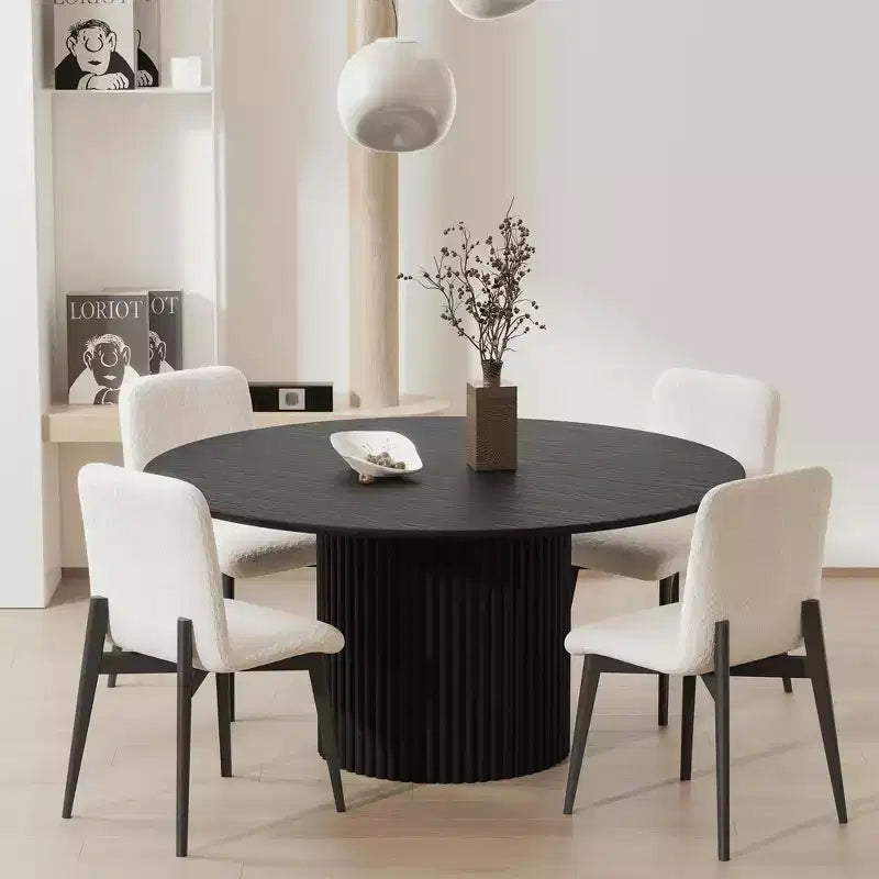 Sedia da pranzo con gambe in legno per zona pranzo in cucina