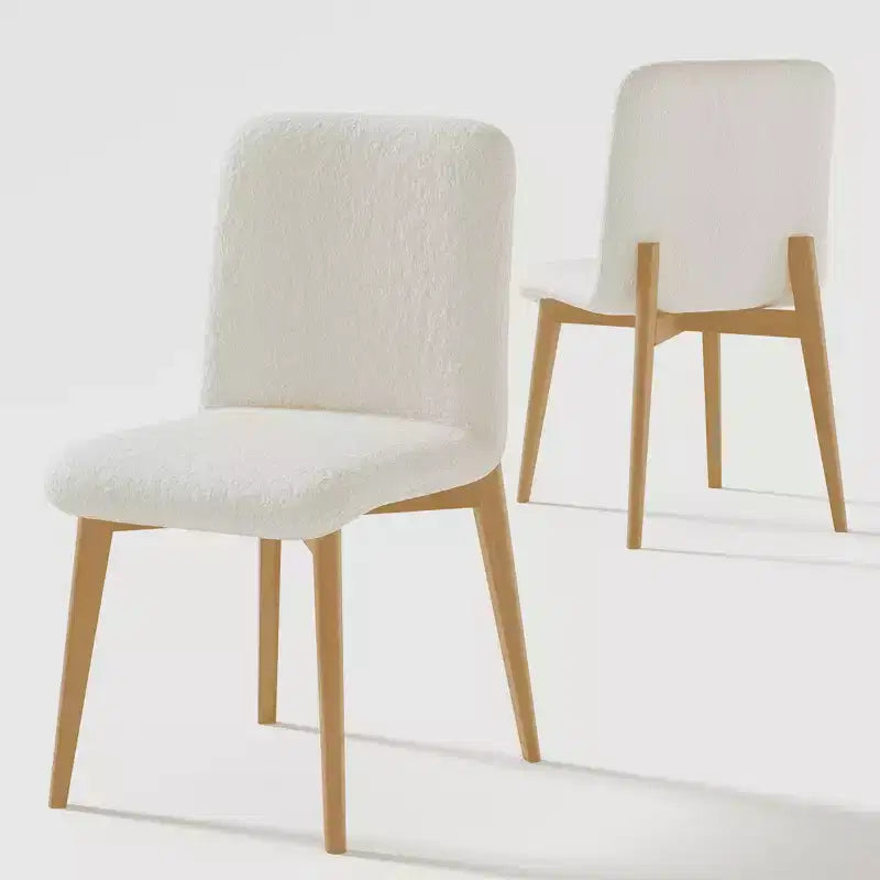Sedia da pranzo con gambe in legno per zona pranzo in cucina