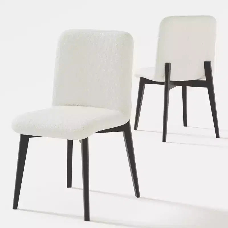 Sedia da pranzo con gambe in legno per zona pranzo in cucina