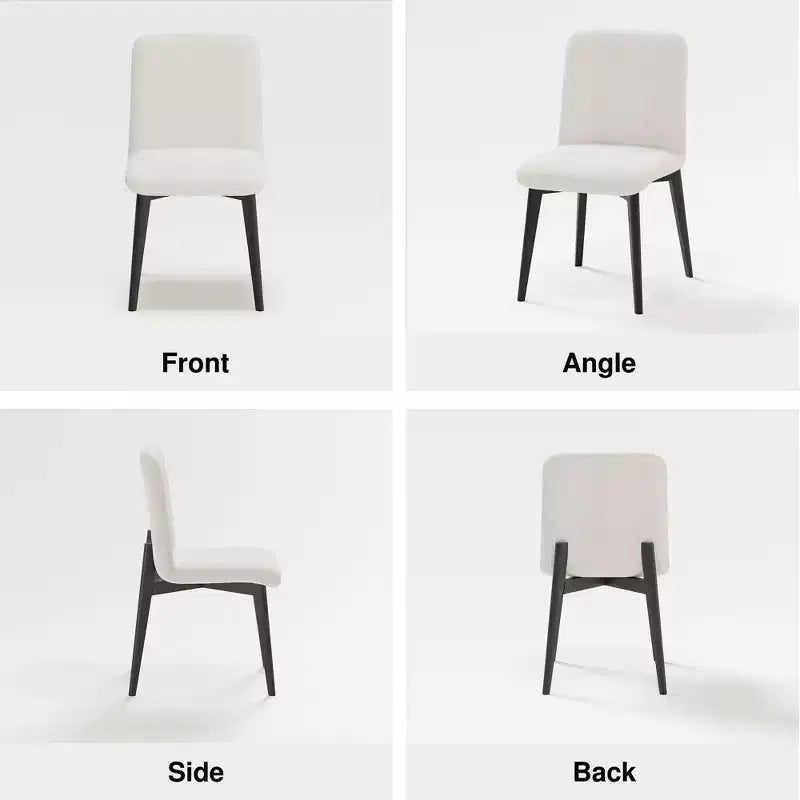Sedia da pranzo con gambe in legno per zona pranzo in cucina