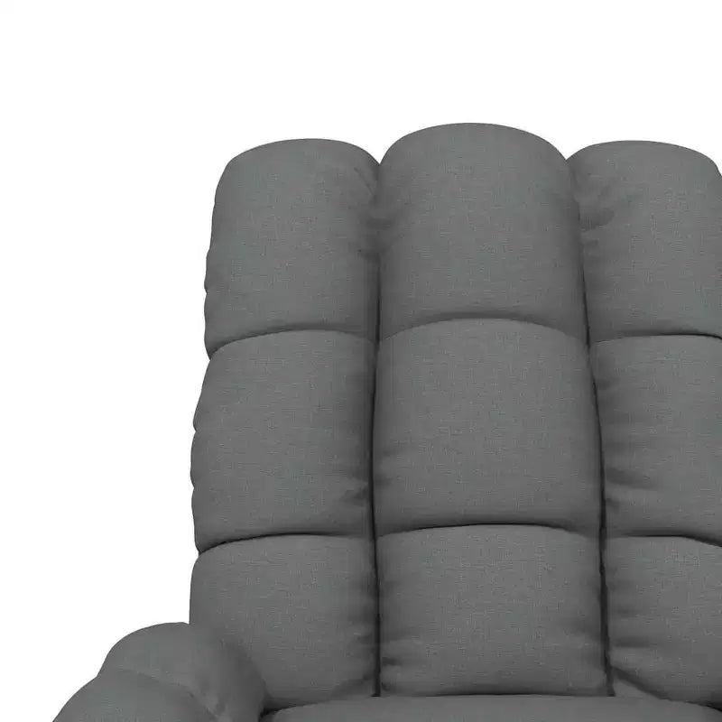 Poltrona reclinabile con schienale e poggiapiedi regolabili, poltrona moderna con seduta imbottita spessa per soggiorno e camera da letto