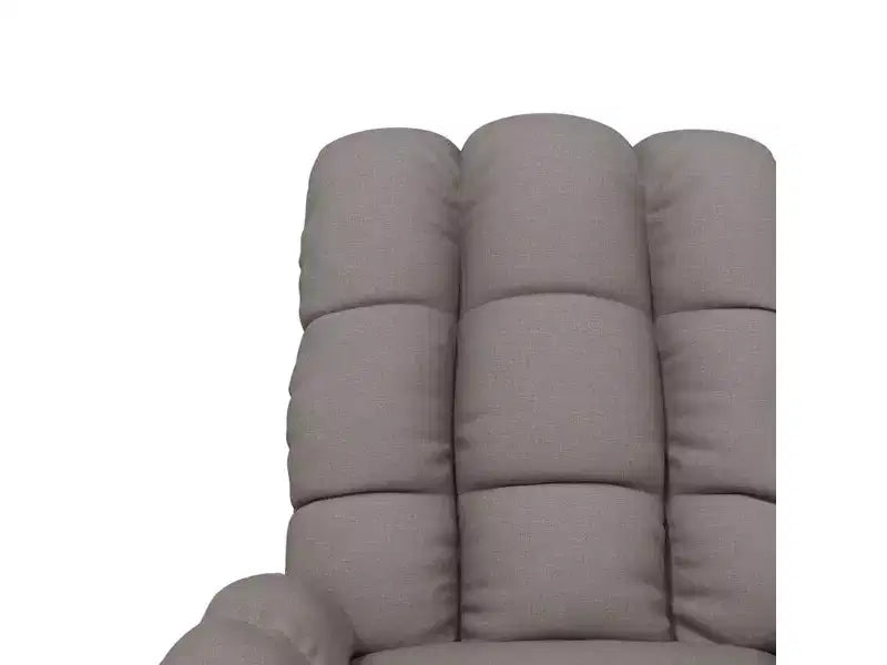 Poltrona reclinabile con schienale e poggiapiedi regolabili, poltrona moderna con seduta imbottita spessa per soggiorno e camera da letto