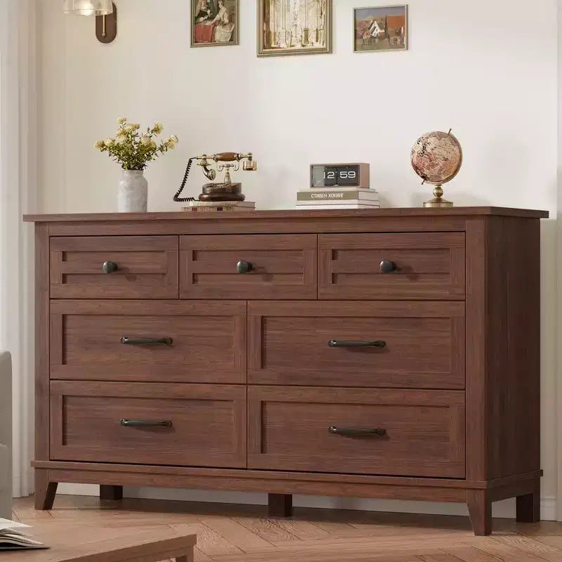 7 cassettiere per camera da letto, cassettiera a 54 cassetti con contenitore indipendente, cassettiera in legno per soggiorno, camera da letto, ingresso