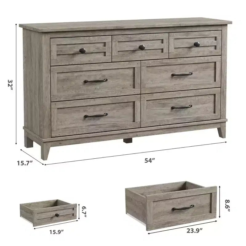 7 cassettiere per camera da letto, cassettiera a 54 cassetti con contenitore indipendente, cassettiera in legno per soggiorno, camera da letto, ingresso