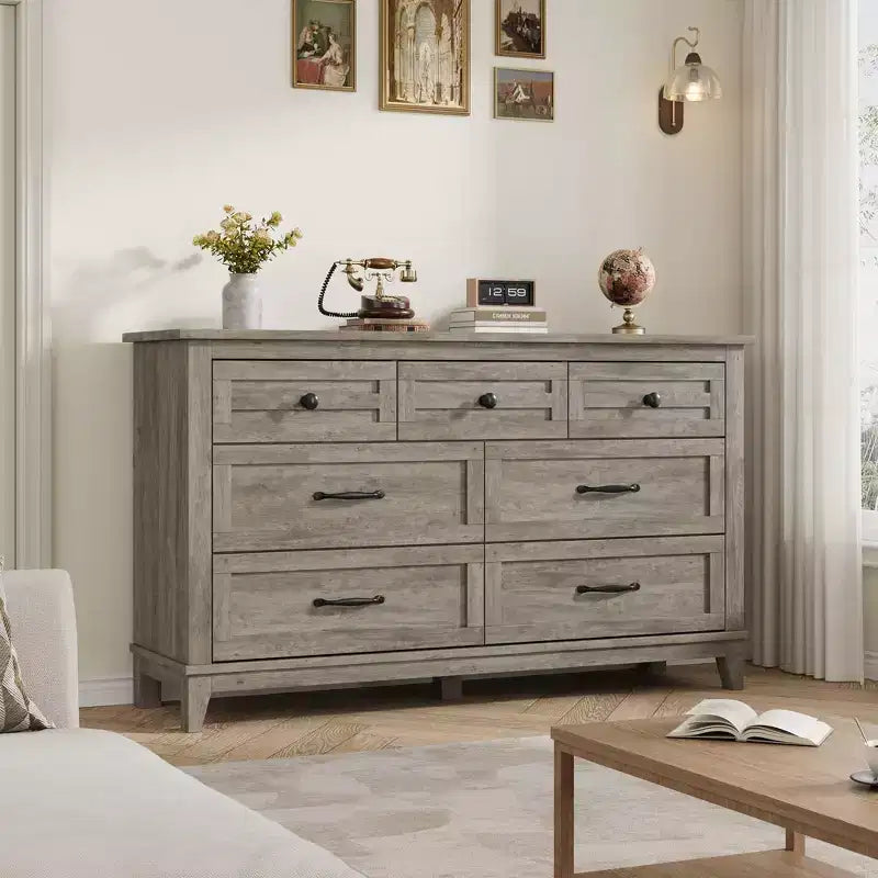 7 cassettiere per camera da letto, cassettiera a 54 cassetti con contenitore indipendente, cassettiera in legno per soggiorno, camera da letto, ingresso